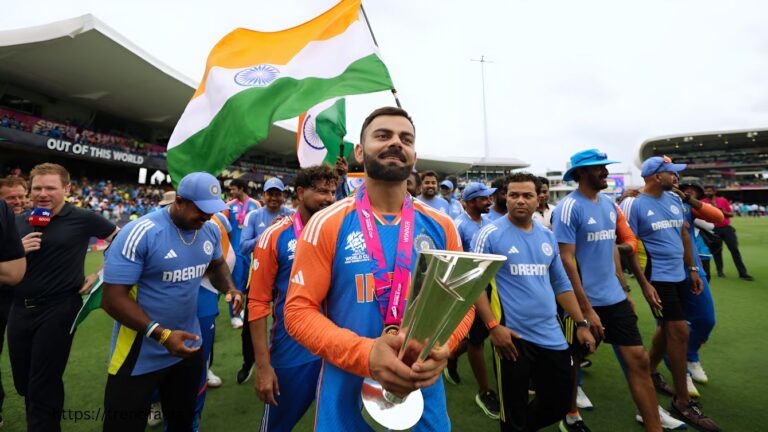 A special message from Virat Kohli following his World Cup T20 that I could have ever imagined.